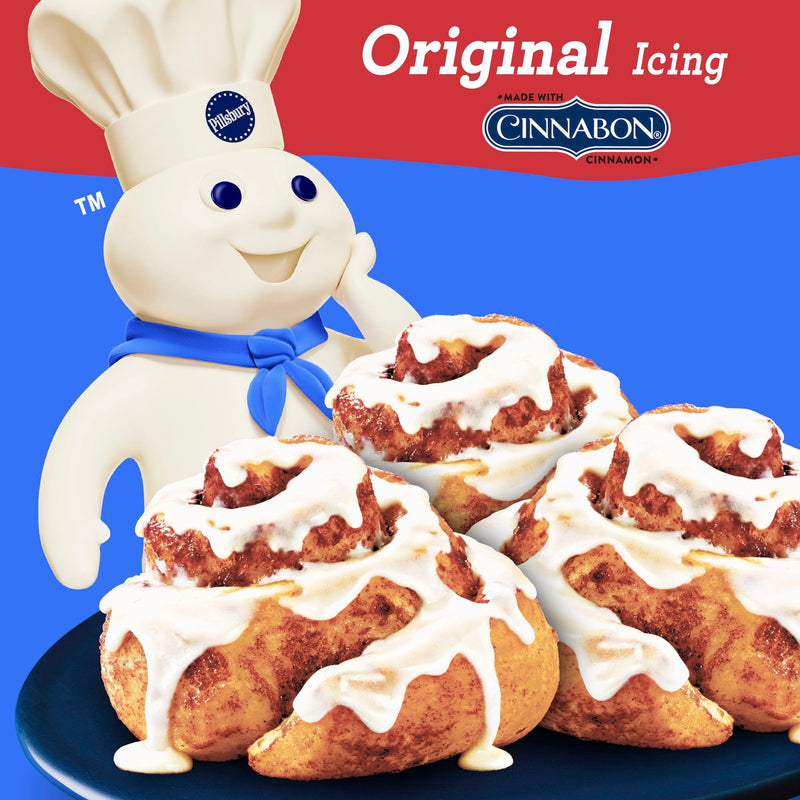 Pillsbury Grands! Cinnamon Rolls, with Cinnabon Cinnamon and Original Icing, 5 Count, 17.5 oz — photo 5