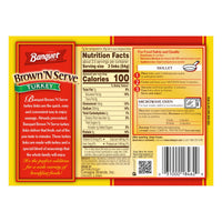 Banquet Brown 'N Serve Turkey Sausage Links, 8g Protein per Serving, Frozen Breakfast Sausage, 6.4 oz. — photo 5