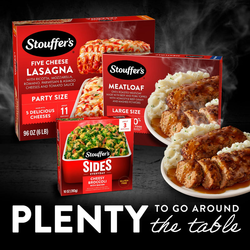 Stouffer’s Meatloaf, Large Size, Meatloaf Frozen Dinner, Easy Meals, Frozen Meals — photo 5