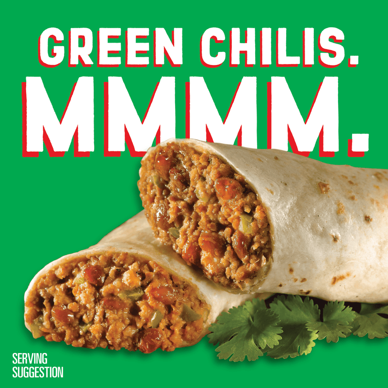 El Monterey Beef & Bean Green Chili Burritos, 32 oz, 8 Count (Frozen) — photo 5