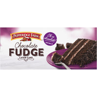 Pepperidge Farm Frozen Chocolate Fudge Layer Cake, 19.6 oz. Box — photo 6