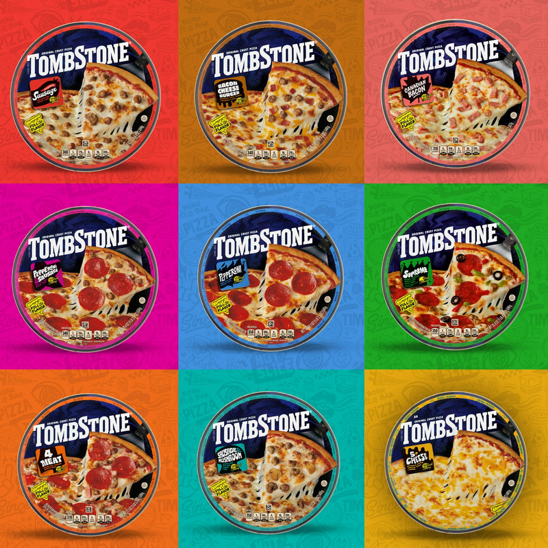 Tombstone Frozen Pizza Original Crust Five Cheese Pizza, 19.3 oz — photo 5