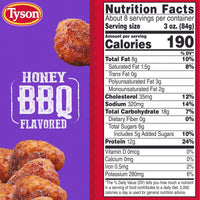 Tyson Any'tizers Honey BBQ Boneless Chicken Bites, 24 oz (Frozen, Fully Cooked) — photo 5