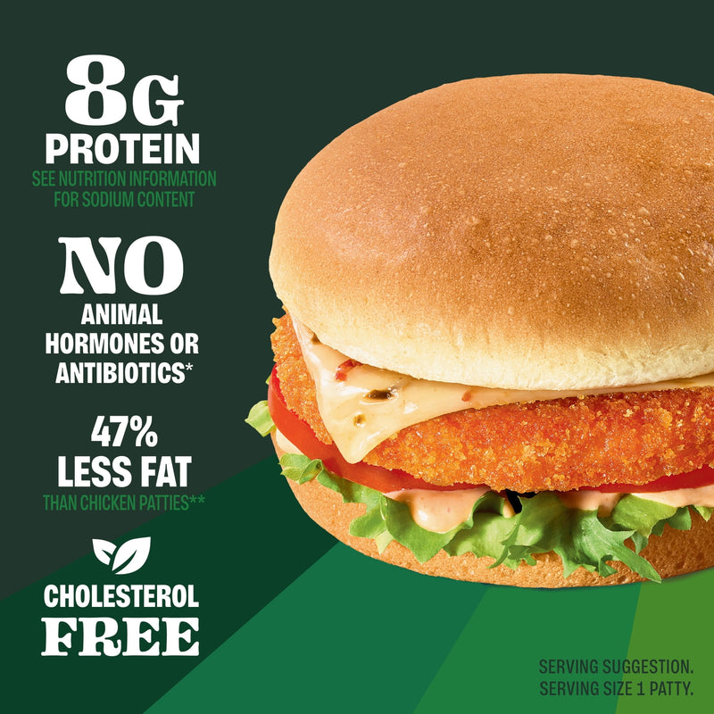 MorningStar Farms Spicy Buffalo Vegan, Meat Free, 10 oz, 4 Count Bag — photo 5
