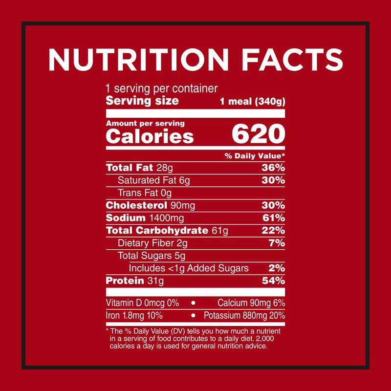 Banquet MEGA Meals Boneless Fried Chicken, 31g Protein, Frozen Meal, 12 oz. — photo 5