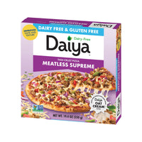 Daiya Dairy Free Gluten Free Meatless Supreme Pizza, Vegan, 19.4 oz (Frozen) — photo 6