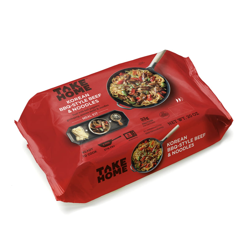 Take Home Tonight Korean BBQ Style Beef and Noodles Meal, 20oz, Refrigerated — photo 6