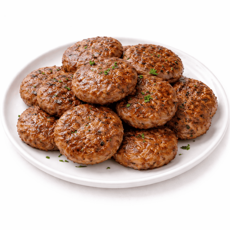 Great Value Fully Cooked Spicy Frozen Pork Sausage Patties, 24.92 oz bag — photo 6