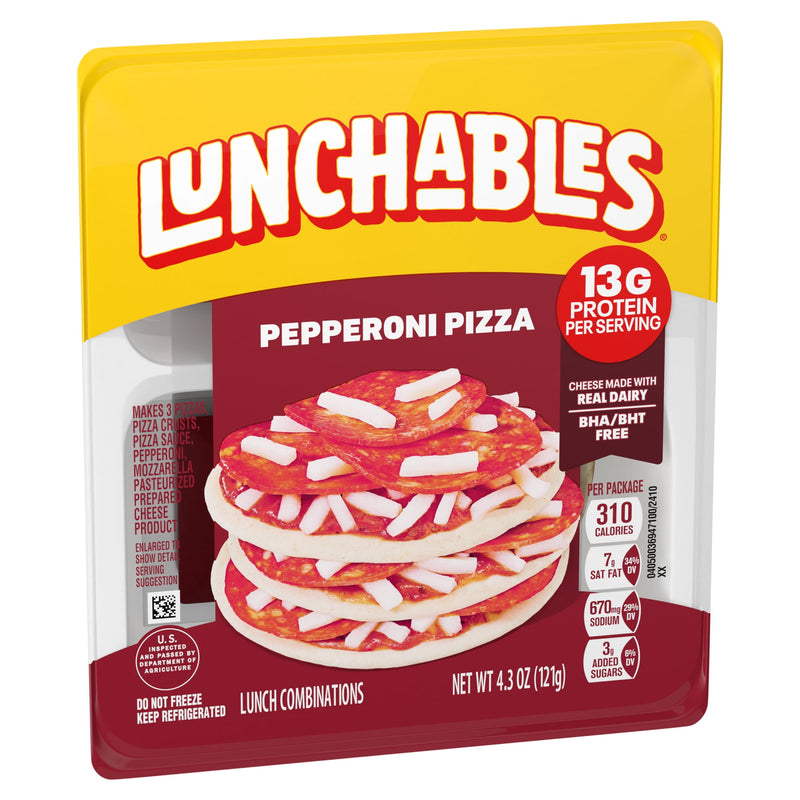 Lunchables Pepperoni Pizza, 4.3 oz Pack — photo 6