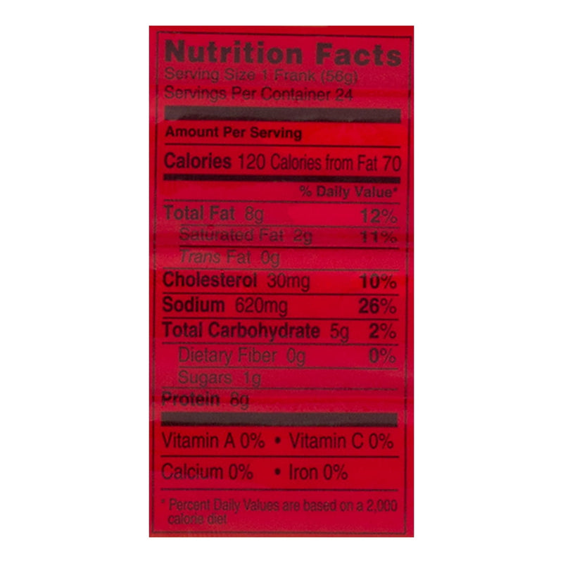 Gwaltney Original Fresh Chicken Hot Dogs Bun Size 3 lb — photo 6