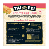 Tai Pei Shrimp Egg Rolls with Sauce, Frozen Asian Appetizers, 8 Ct, 22.5 oz — photo 6