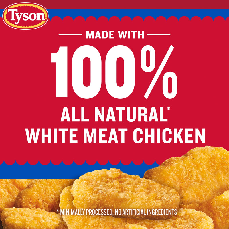 Tyson Frozen White Meat Chicken Nuggets, Family Pack, 64 oz, 11g Protein per Serving (Fully Cooked) — photo 7