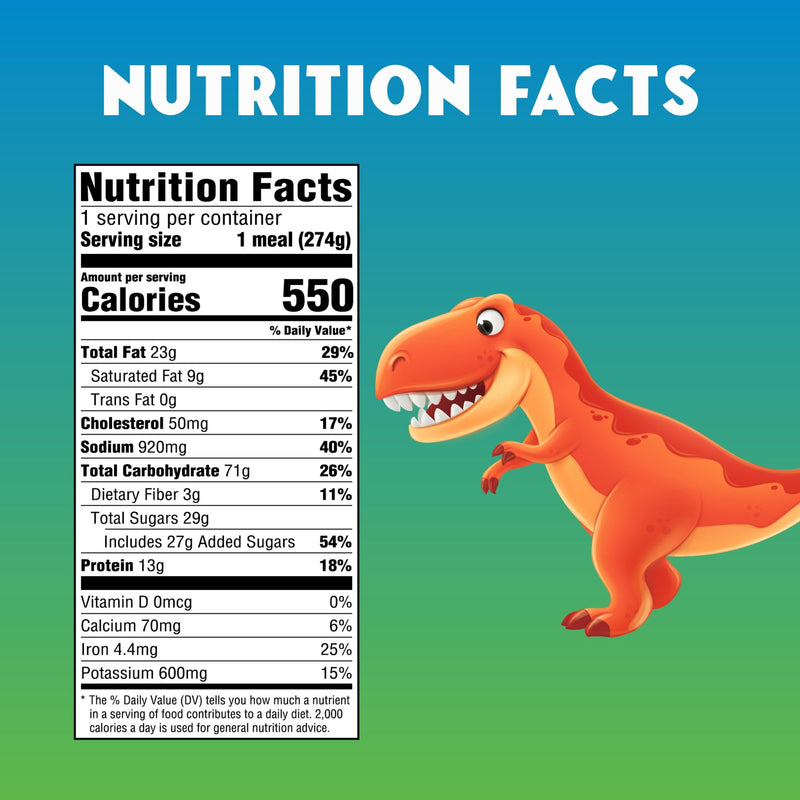 Kid Cuisine Level Up Dino Chicken Nuggets, Frozen Meal, 13g Protein, 9.7 oz. — photo 6