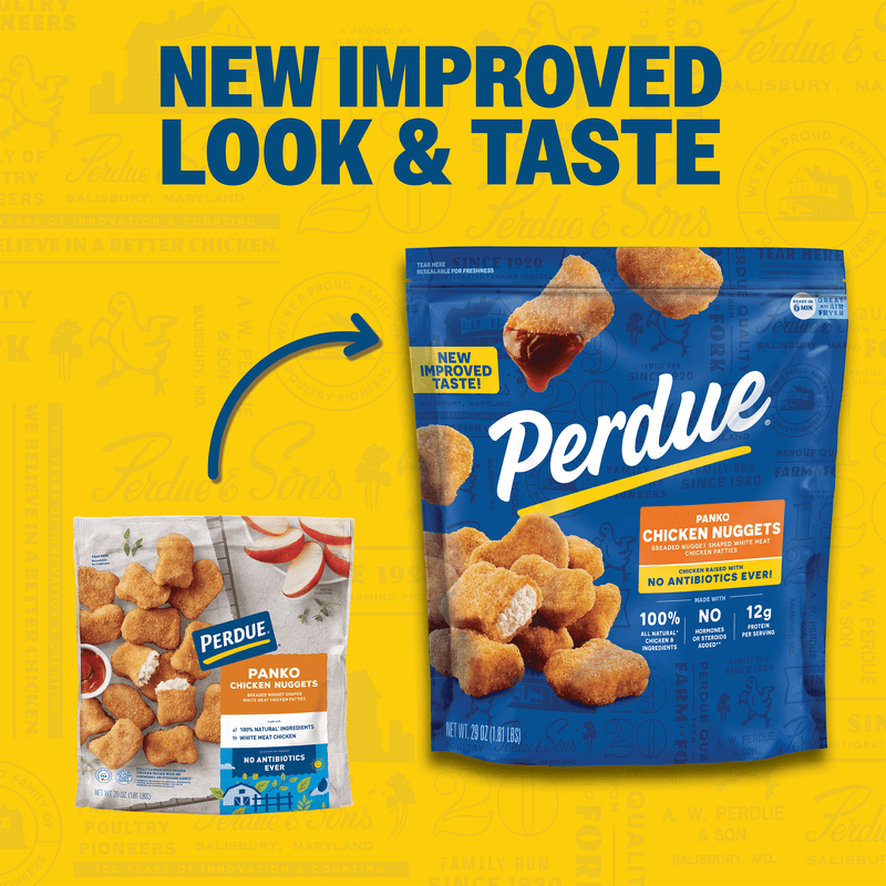 Perdue, No Antibiotics Ever, Frozen Chicken Breast Nuggets, 29 oz. — photo 6