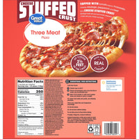 Great Value Stuffed Crust 3 Meat Pizza, Tomato Basil Garlic Sauce, 23.75 oz (Frozen) — photo 6