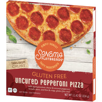 Sonoma Flatbreads Gluten Free Pepperoni, Marinara Sauce, 11.42 oz. (Frozen - Contains: Milk, Soy) — photo 6