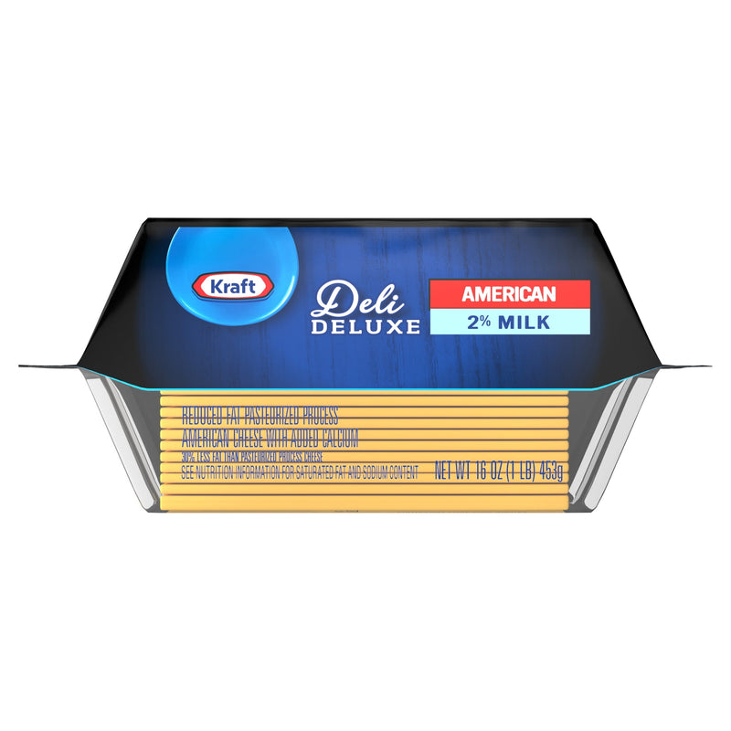 Kraft Deli Deluxe 2% Milk American Cheese Slices, 16 oz Pack, 24 Slices — photo 6