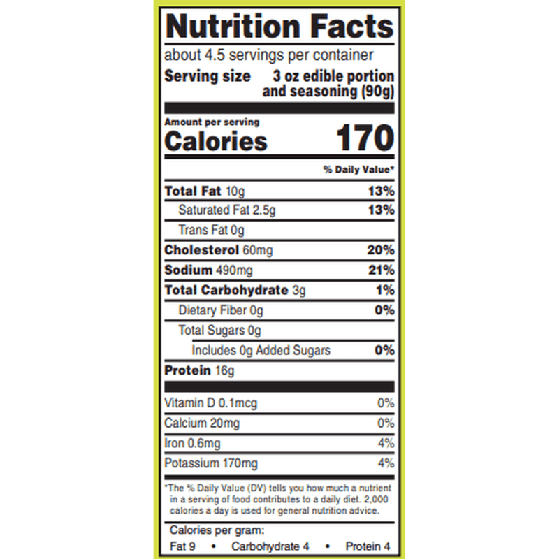 bettergoods Chicken Wings with Salsa Verde Dry Rub, 22 oz (Frozen) — photo 6