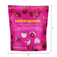 bettergoods Freshly Frozen Sour Coated Cherries, 8 oz — photo 6