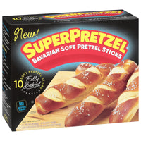 SUPERPRETZEL Bavarian Soft Pretzel Sticks, 24 oz, 10 Count (Frozen) — photo 6