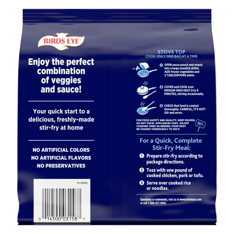 Birds Eye Teriyaki Stir Fry Veggies and Sauce, Frozen Vegetables, 15 oz. Bag — photo 6