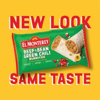 El Monterey Beef & Bean Green Chili Burritos, 32 oz, 8 Count (Frozen) — photo 6