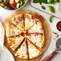 Great Value Stuffed Crust Cheese Pizza, Tomato Basil Garlic Sauce, 22.35 oz (Frozen) — photo 6
