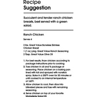 Great Value All Natural Boneless Skinless Chicken Breasts, 3 lb (Frozen) — photo 6