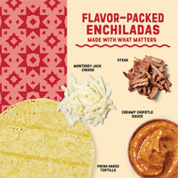 El Monterey Signature Entrée Steak Enchilada, 9 oz (Frozen) — photo 6