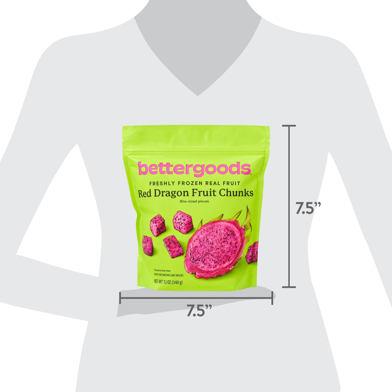 bettergoods Dragon Fruit Chunks, Frozen Fruit, 12 oz — photo 6