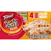 Totino's Party Pizza, Triple Cheese, Thin Crust, 14g Protein, 39.2 oz, 4 Count (Frozen) — photo 6