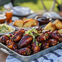 Kinder's Sticky Honey BBQ Frozen Chicken Wings, 19 oz Bag — photo 6