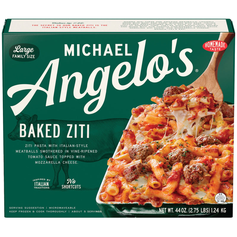 Michael Angelo's Baked Ziti Frozen, 44 oz Box — photo 2