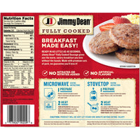 Jimmy Dean Fully Cooked Original Pork Sausage Patties, 9.6 oz, 8 Count — photo 2