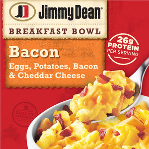 Jimmy Dean Frozen Breakfast Bowl Bacon, 7 oz
