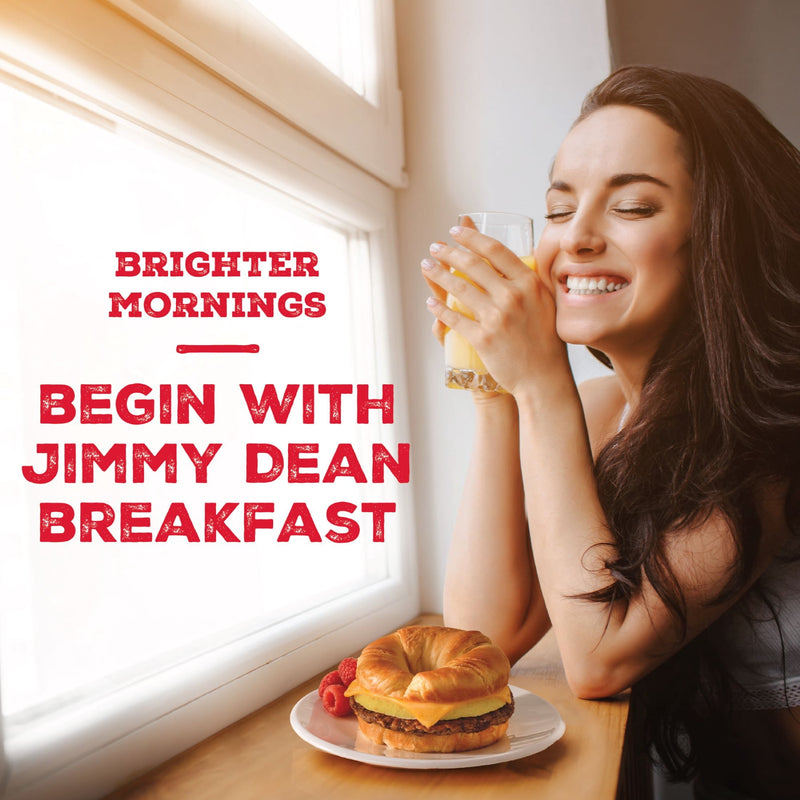 Jimmy Dean Fresh Sausage Egg & Cheese Croissant Breakfast Sandwich, 4.5 oz, 1 Count — photo 6