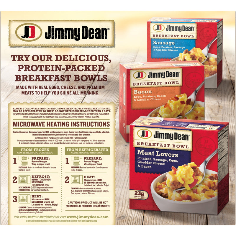 Jimmy Dean Frozen Breakfast Sandwiches, Egg & Cheese Croissant, 18 oz, 4 Count — photo 4