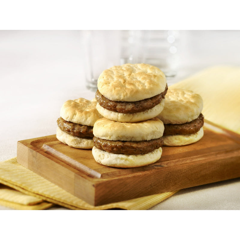 Jimmy Dean Frozen Breakfast Sandwiches, Snack Size Sausage Biscuit, 34 oz, 20 Count — photo 5