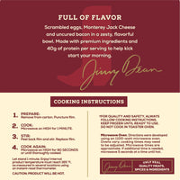 Jimmy Dean Frozen Protein Breakfast Bowl, Zesty Scrambled Egg, Monterey Jack & Bacon, 7.25 oz — photo 5