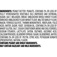 Smucker’s Uncrustables Burstin' Blueberry Morning Protein Snacks, Peanut Butter & Blueberry Spread Sandwiches on Wheat Bread, 8 Count, 2.8 oz Each, Frozen — photo 4