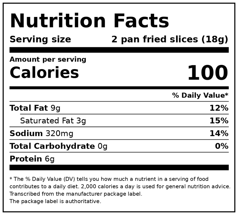 Jimmy Dean Premium Applewood Smoked Refrigerated Bacon, 12 oz — Nutrition Facts