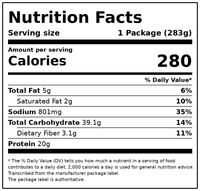 Lean Cuisine Chicken Alfredo Pasta with Broccoli, Frozen Meal, 10 oz — Nutrition Facts