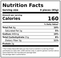 Great Value Tater Tots, 80 oz — Nutrition Facts