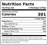 Lean Cuisine Roasted Turkey Breast Frozen Meal, 9.75 oz — Nutrition Facts