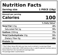 GOYA Puff Pastry Dough For Turnovers, 12 Ct, 11.60 oz — Nutrition Facts