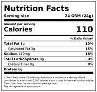 HORMEL BLACK LABEL Maple Bacon, Gluten Free, Refrigerated, 12 oz Plastic Package — Nutrition Facts